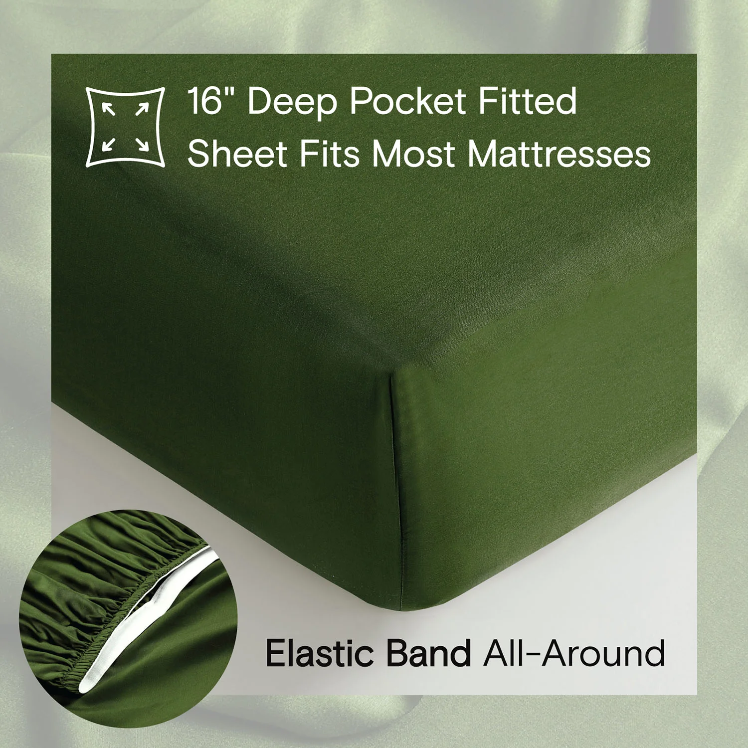 DOZ Organic Bamboo Sheet Set - Forest - Image 3